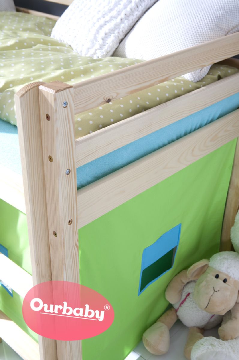 Dětská postel Ourbaby Modo borovice 180x80 cm - obrázek 4
