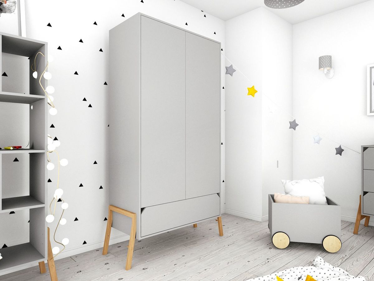 Dětský pokoj Lotti Grey komoda 3 zásuvky / - obrázek 10