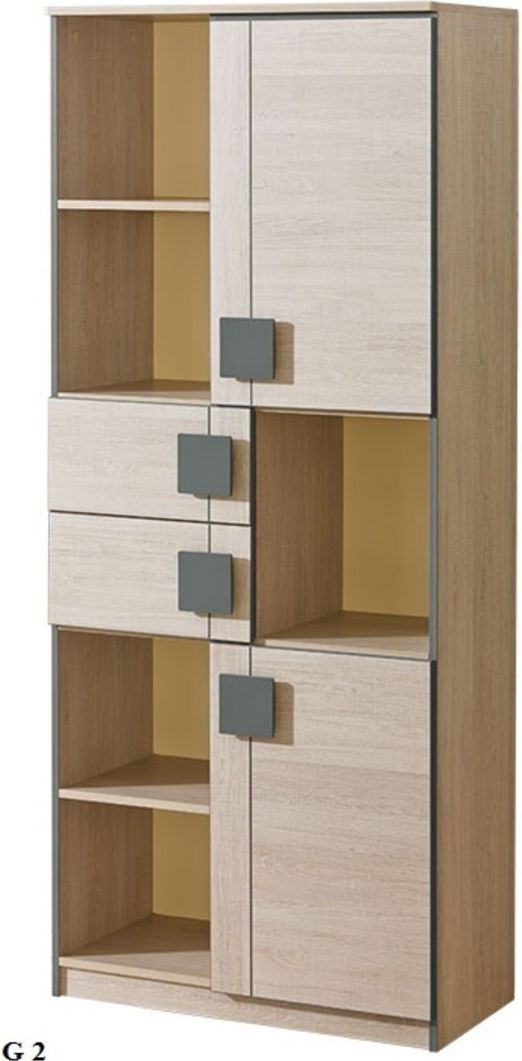 Dětský pokoj Gumi - Šedá pokojový set set G1, G13, G6 - obrázek 3