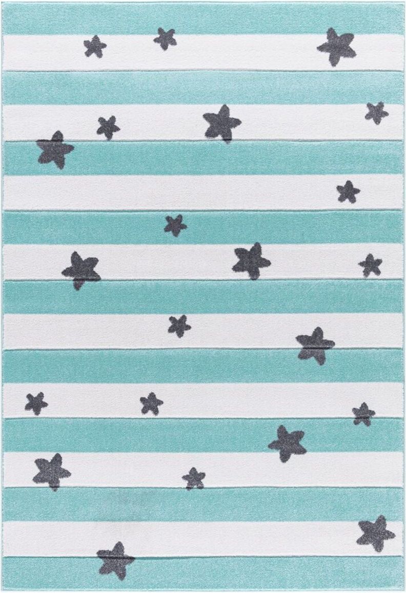 Koberec LIVONE Stars Stripes 19884-0 120x180 cm zelená - obrázek 1