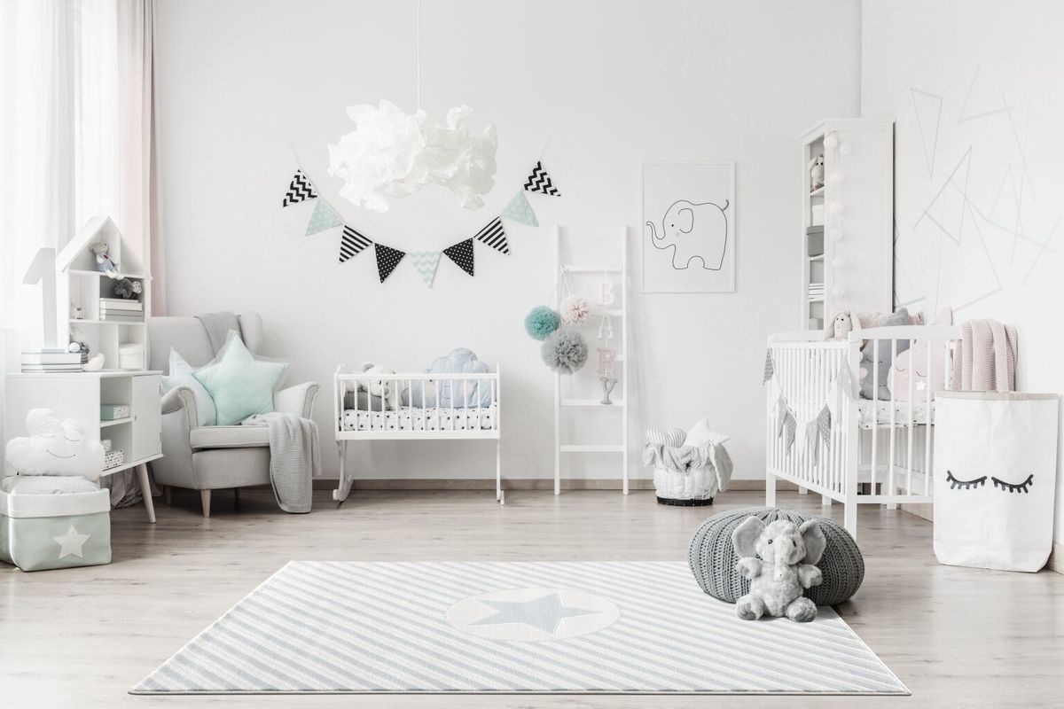 Koberec LIVONE Decostar 30476-0 120x180 cm šedá - obrázek 1