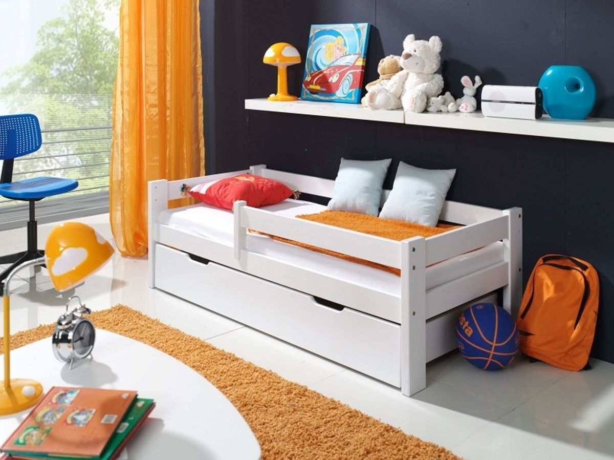Dětská postel Ourbaby Guardy White bílá 180x80 cm - obrázek 2