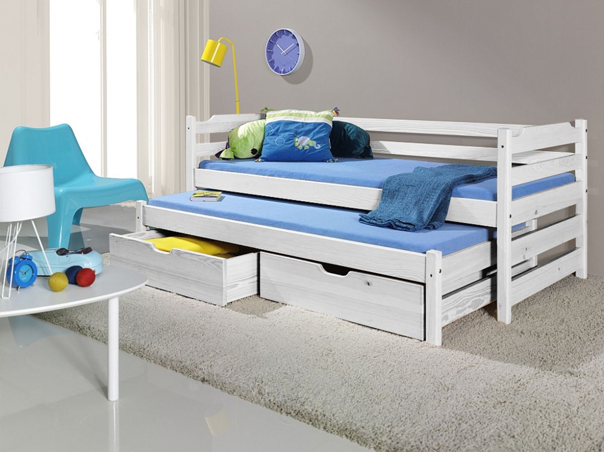 Dětská postel Ourbaby Sam bílá 180x80 cm - obrázek 1