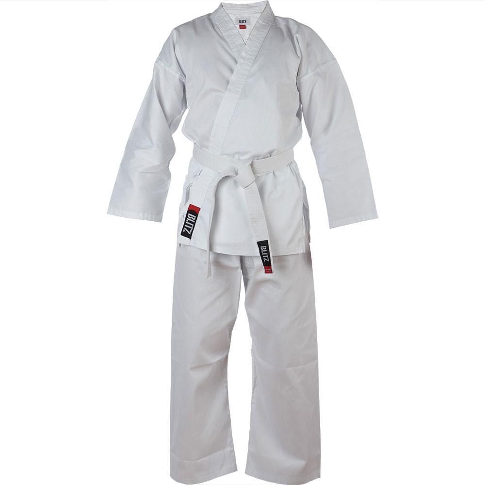 Blitz Dětské Kimono Lightweight - bílé - obrázek 1