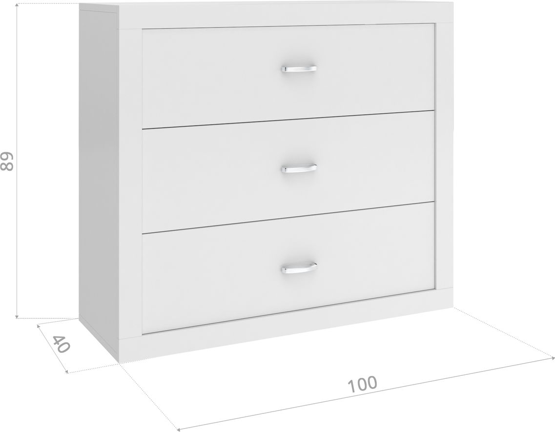 Dětský pokoj Filip - bílý postel + úložný prostor 180x80 cm - obrázek 6