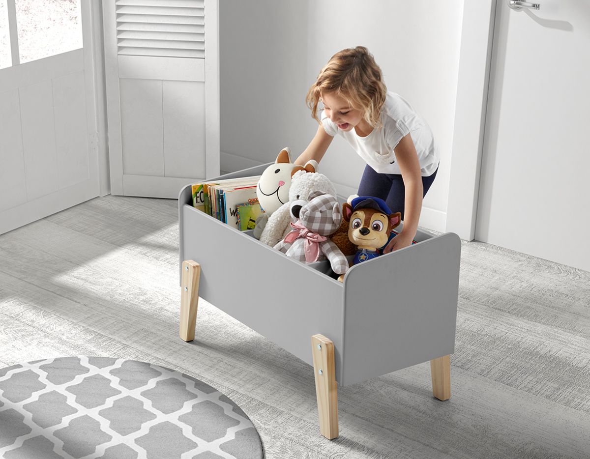Úložný box Kiddy šedý - obrázek 1
