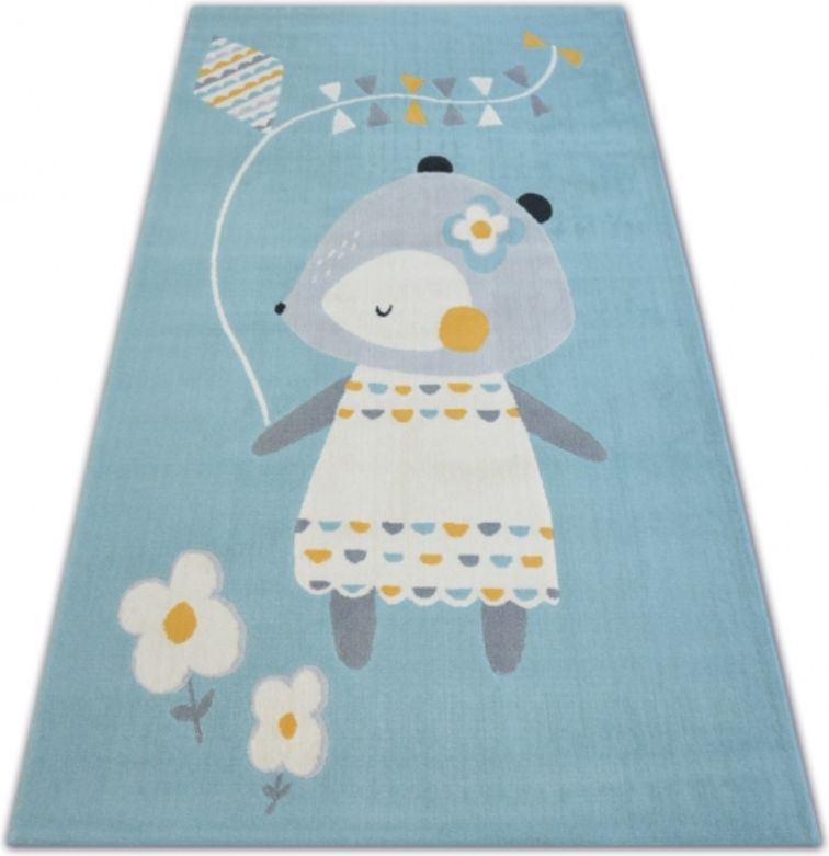 Koberec Ourbaby Mouse 24341-0 obdélník 120x170 cm modrá - obrázek 2