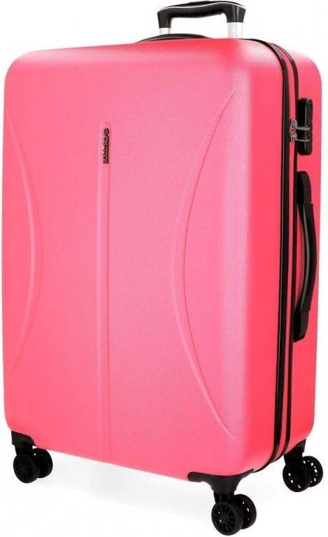 JOUMMABAGS ABS Cestovní kufr Roll Road Camboya Pink ABS plast, 80x56x29 cm, objem 108 l - obrázek 1