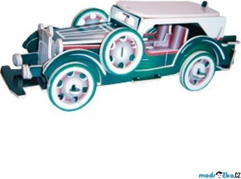 3D Puzzle barevné -  Ford model V8 - obrázek 1