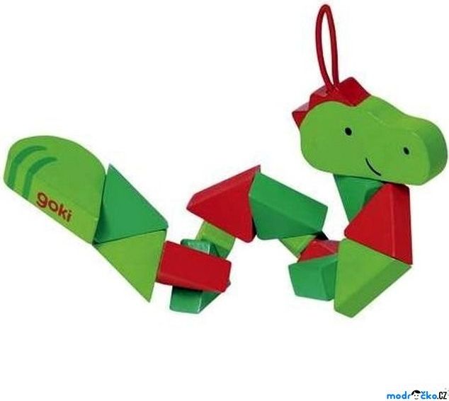 Drobné hračky - Krokodýl do kapsy (Goki) - obrázek 1