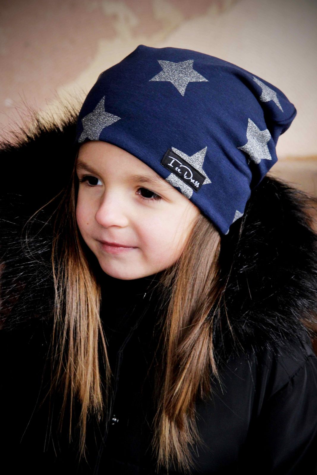 IceDress čepka SILVER STARS Velikost: Dětská (vel.2) obvod 44-48cm - obrázek 2