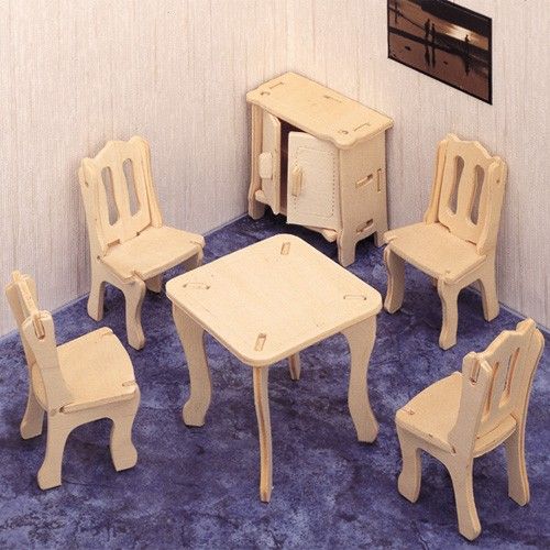 3D Puzzle přírodní - Jídelna - obrázek 1