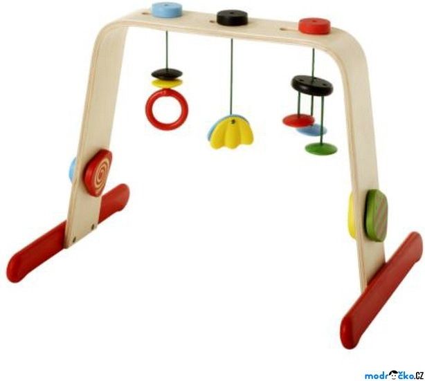 Hrazdička - Dřevěná hrazda pro miminka LEKA (Ikea) - obrázek 1