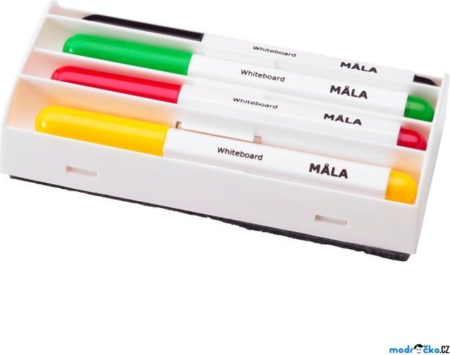 Psací potřeby - Fixy k dětské tabuli, 4ks (Ikea) - obrázek 1