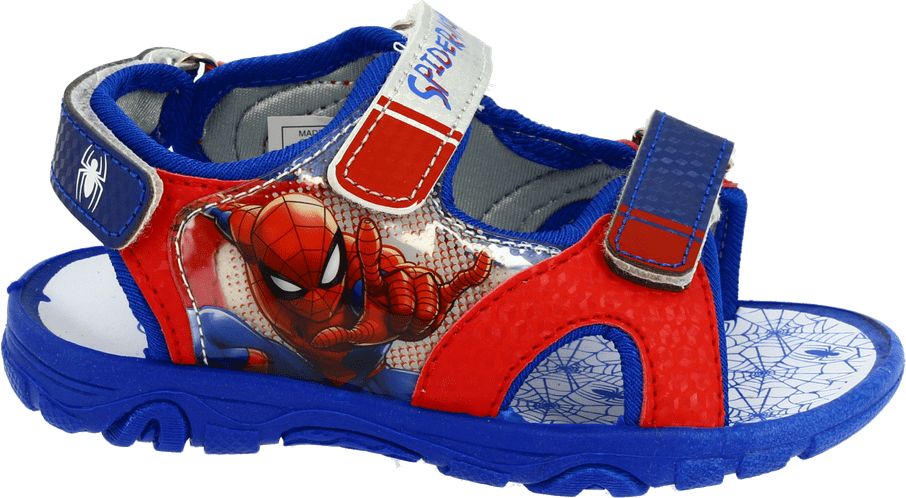 Disney by Arnetta chlapecké sandále Spiderman 28 červená/modrá - obrázek 1