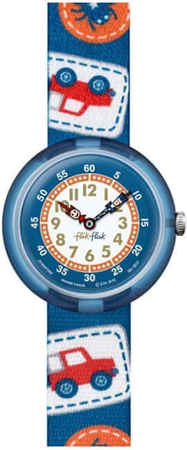 Swatch Flik Flak Camping Badge Blue ZFBNP094 - obrázek 1