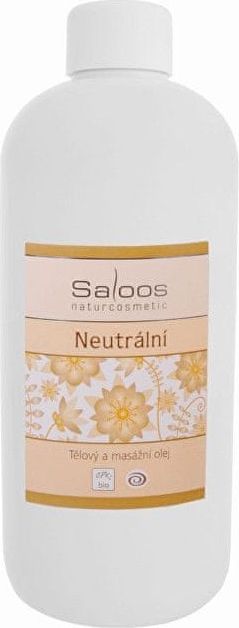 Saloos Bio tělový a masážní olej - Neutrální (Objem 250 ml) - obrázek 1