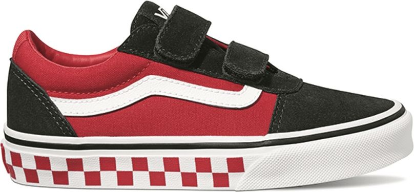 Vans YT Ward V Checker Black/Red 38 - obrázek 1