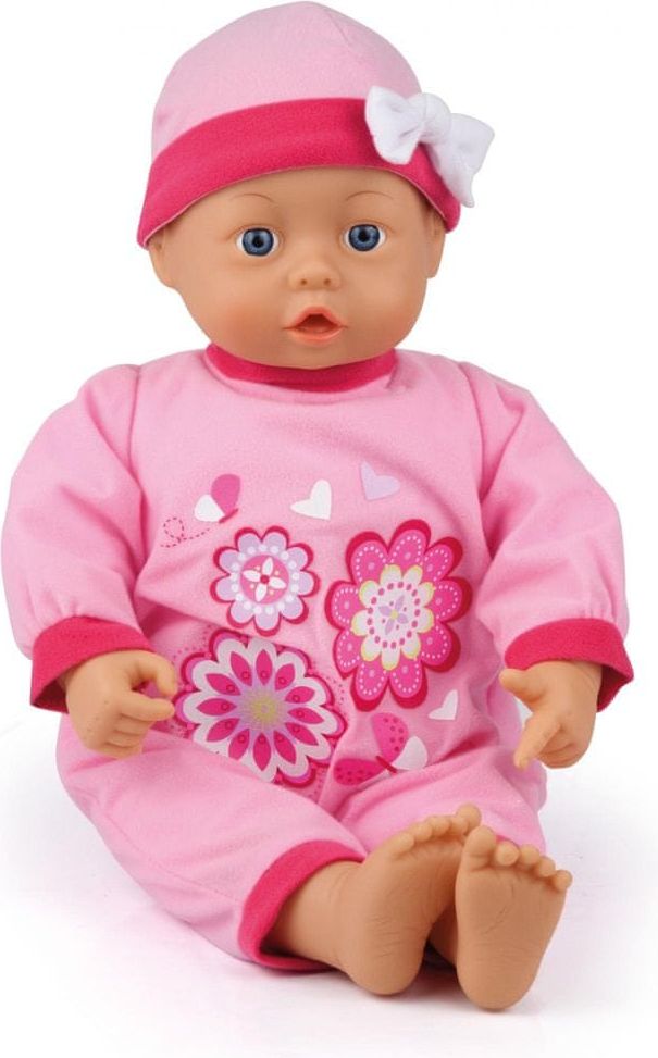 Bayer Design First Words Baby panenka světle růžová, 38 cm - obrázek 1