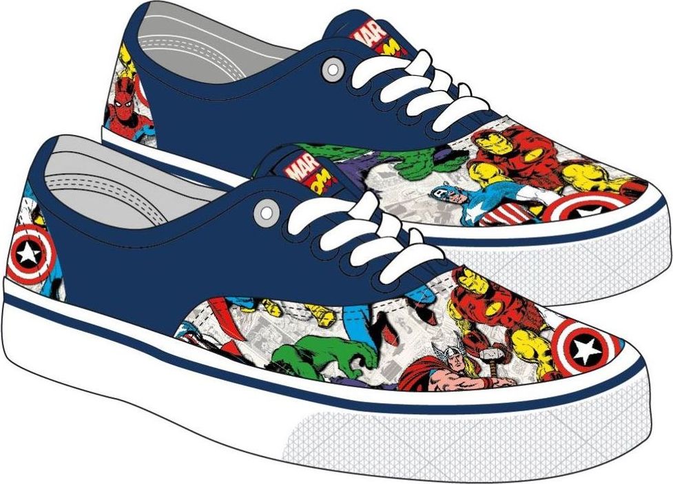 Disney chlapecké tenisky Avengers 33 modrá - obrázek 1
