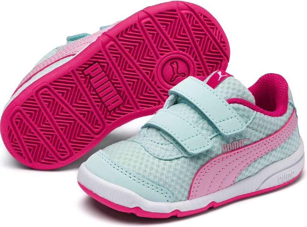 Puma Stepfleex 2 Mesh V PS Fair Aqua-Pale Pink-Fuchsia Purple 35 - obrázek 1