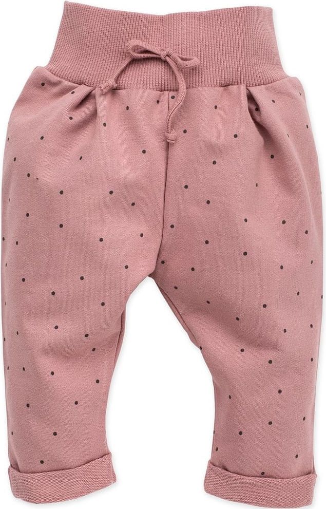 PINOKIO dívčí kalhoty Petit Lou 104 růžová - obrázek 1
