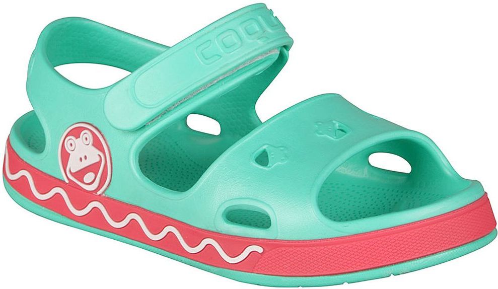 Coqui dívčí sandály Fobee 34.5 zelená - obrázek 1