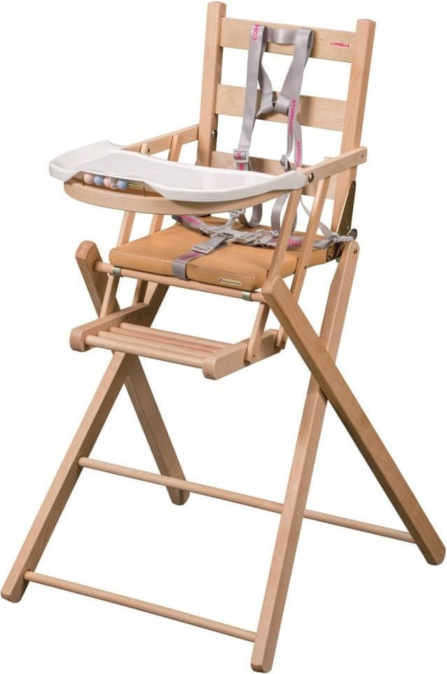 Candide Skládací jídelní židlička Combelle natural - obrázek 1