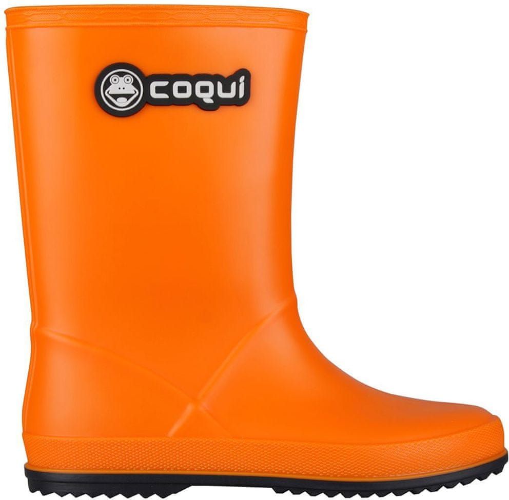 Coqui dětské holínky Rainy 30 oranžová - obrázek 1