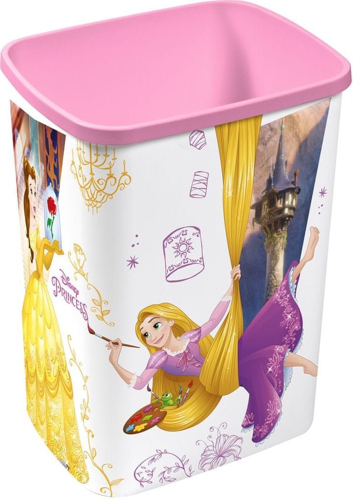 Curver Koš na odpadky 25 l Princezny - obrázek 1