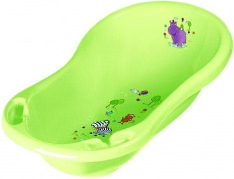 keeeper Vanička 84 cm Hippo se zátkou zelená - obrázek 1
