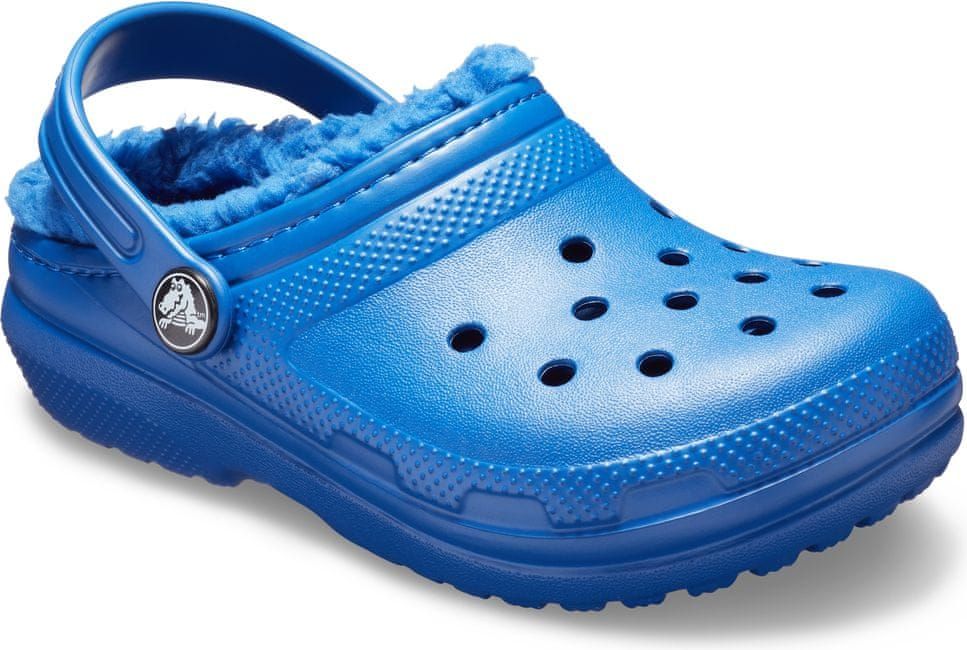 Crocs Classic Fuzz Lined Clog Blue Jean/Blue Jean 29-30 (C12) - obrázek 1