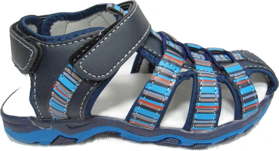 V+J chlapecké sandály 35 modrá - obrázek 1