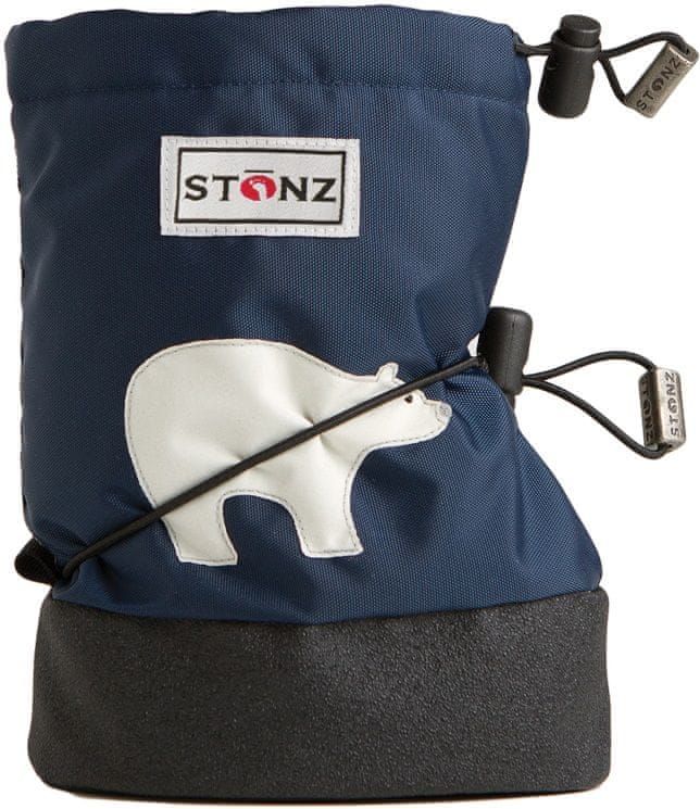 Stonz chlapecké nepromokavé capáčky/návleky/sněhule Polar Bear 18 modrá - obrázek 1