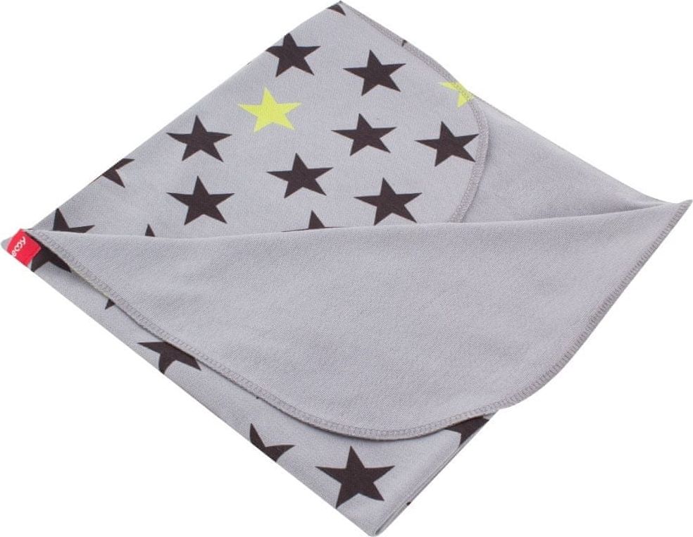 BeeMy Letní deka GREY STARS - obrázek 1