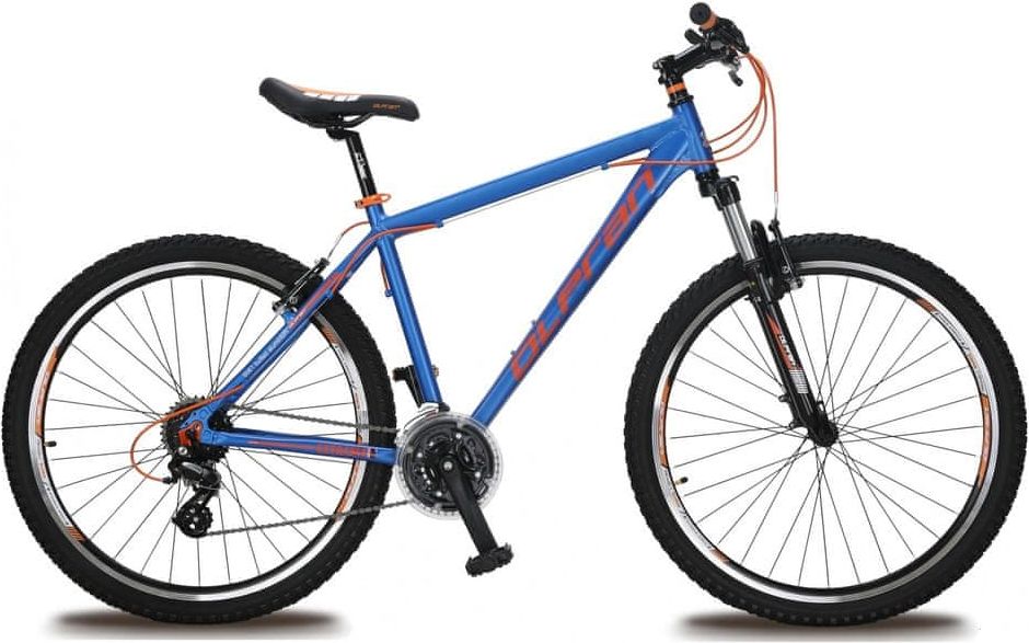 Olpran Extreme 27,5" Modrá/Oranžová/Černá 17" - obrázek 1