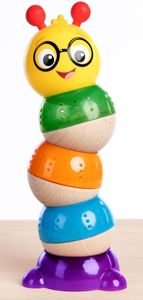 Baby Einstein Hračka dřevěná stohovatelná Balancing Cal HAPE 12m+ - obrázek 1