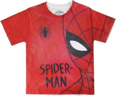 Disney Chlapecké tričko Spiderman - červeno-bílé - obrázek 1