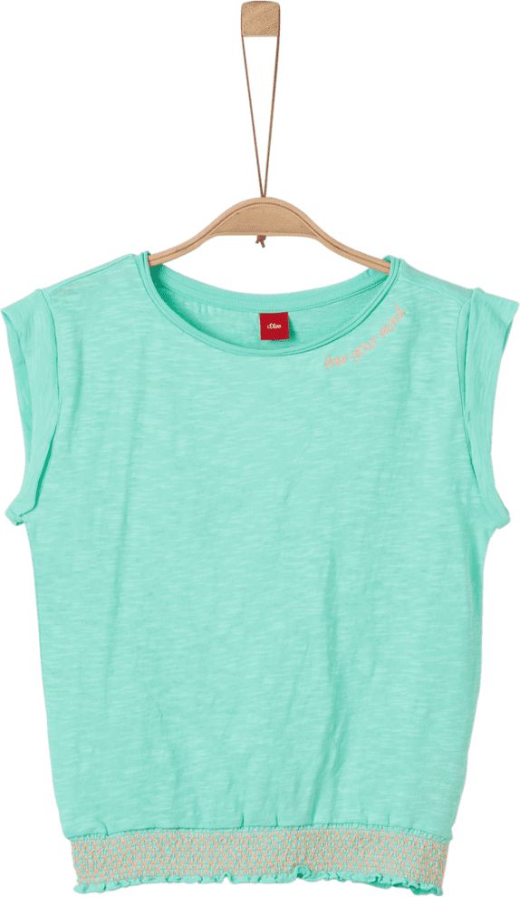 s.Oliver dívčí tričko XL zelená - obrázek 1