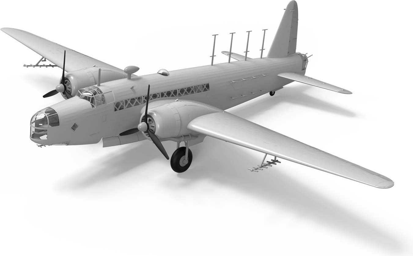 AIRFIX Classic Kit letadlo A08020 - Vickers Wellington Mk.VIII (1:72) - obrázek 4