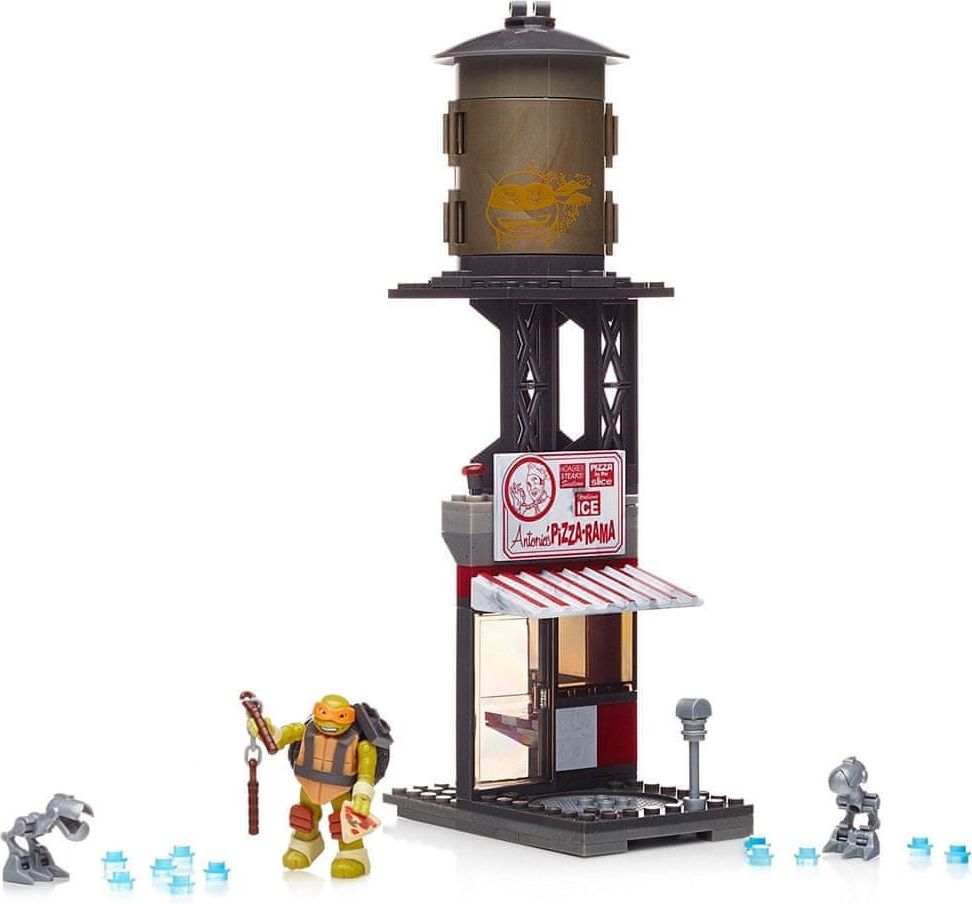 MEGA BLOKS Želvy Ninja Michelangelo's NYC Pizzeria - obrázek 1