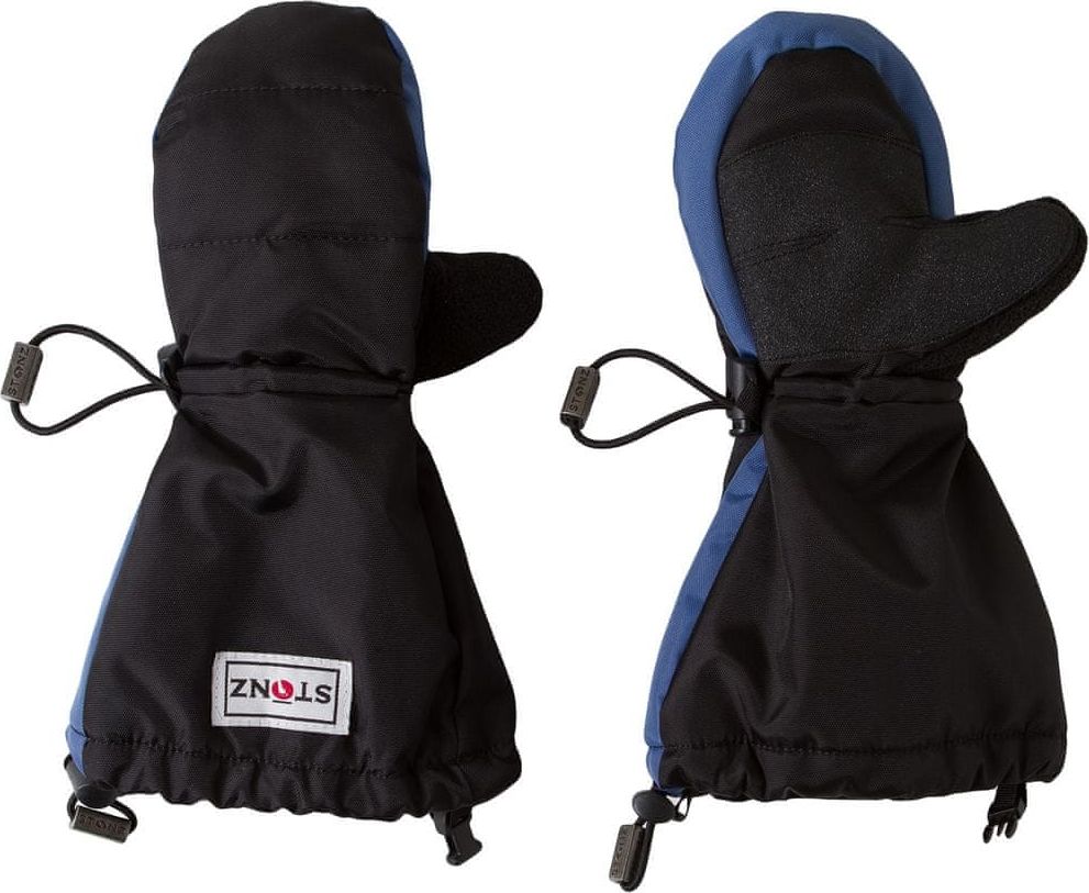 Stonz Youth Mittz Accented Blue - Black M-L (104-128 cm) - obrázek 1