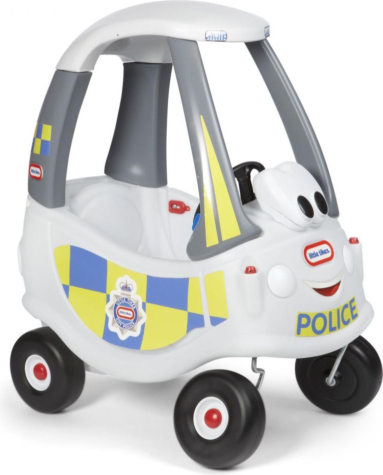 Little Tikes Cozy Coupe - šedé policejní auto - obrázek 1