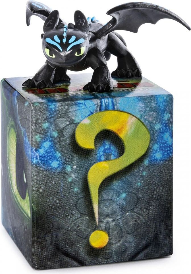 Spin Master Draci 3 Sběratelské figurky dvojbalení - černo/modrý - obrázek 1