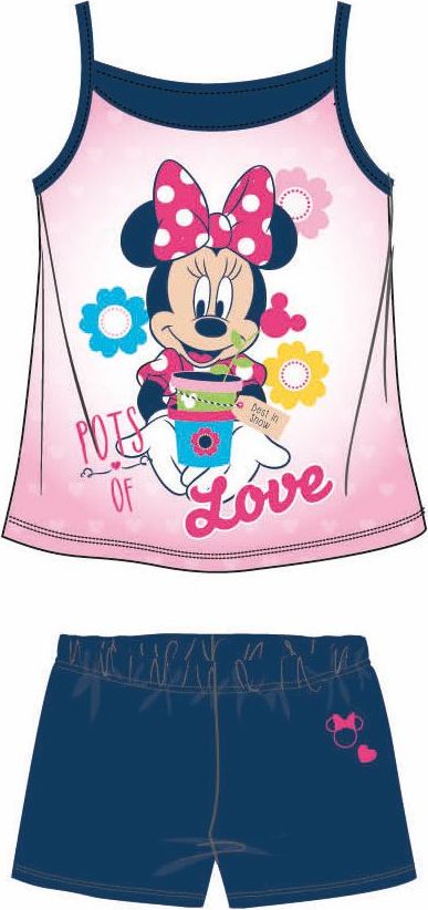 Disney by Arnetta dívčí letní set Minnie 104 modrá - obrázek 1