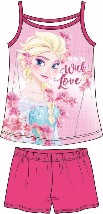 Disney by Arnetta dívčí letní set Frozen 110 růžová - obrázek 1