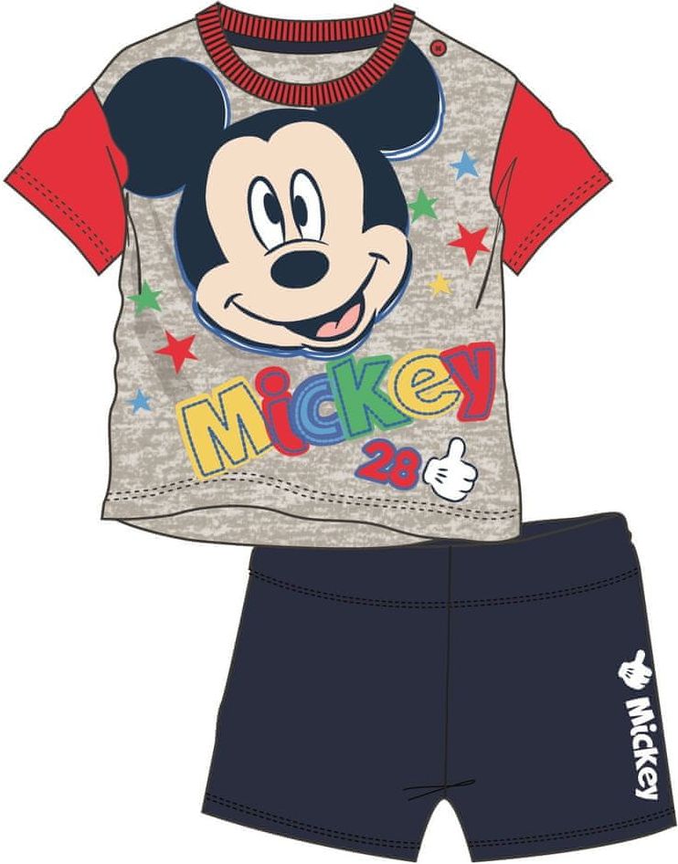 Disney by Arnetta chlapecký letní set Mickey Mouse 86 vícebarevná - obrázek 1
