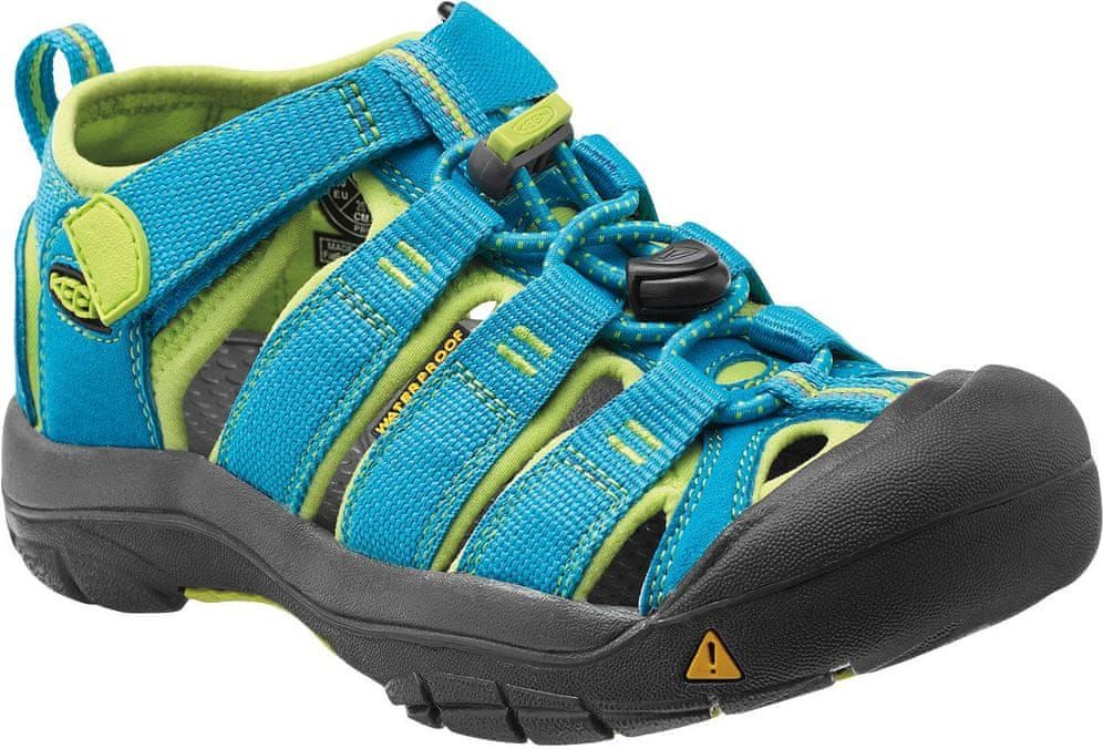 KEEN Newport H2 Jr Hawaiian Blue/Green Glow 3 US (35 EU) - obrázek 1