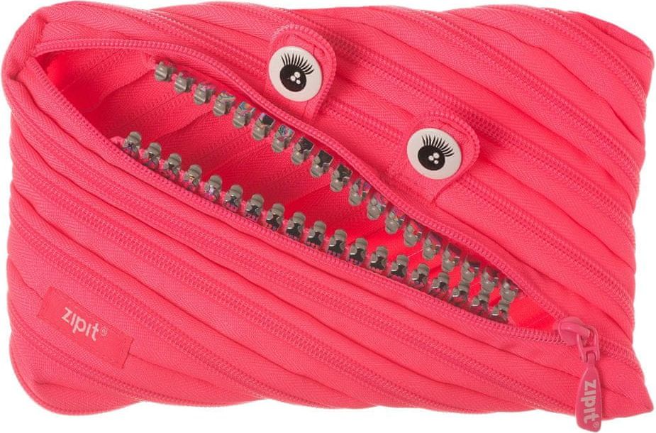 Zipit Grillz Monster velký penál / pouzdro Dazzling Pink - obrázek 1