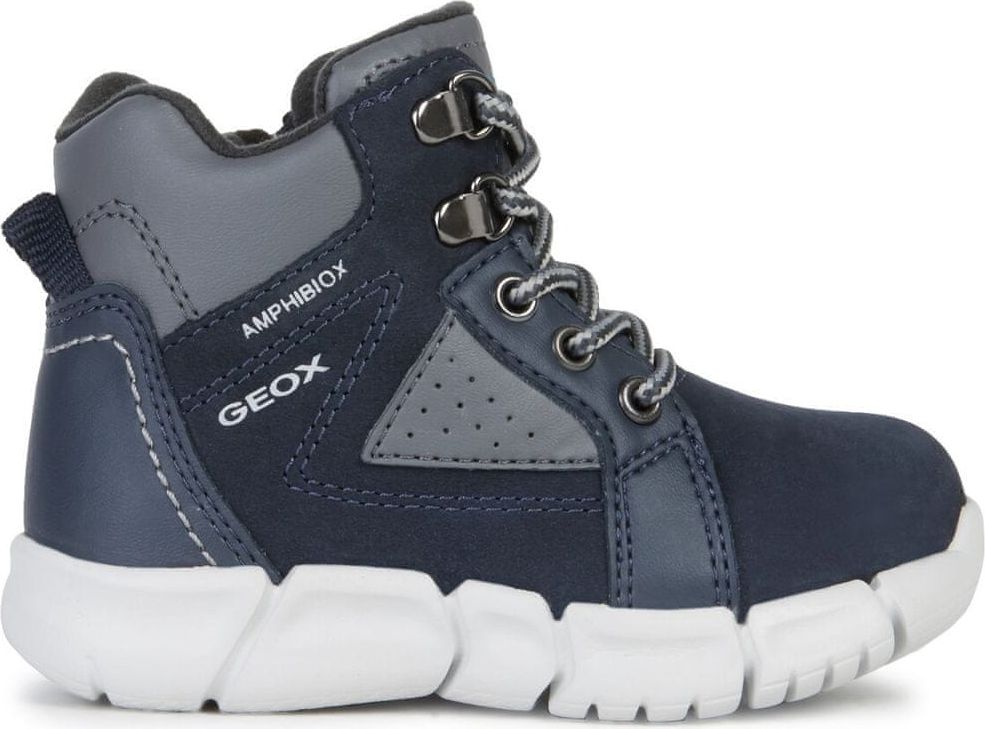 Geox chlapecké kotníkové boty Flexyper 27 modrá - obrázek 1